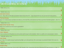 Tablet Screenshot of erhsglobalscience.blogspot.com