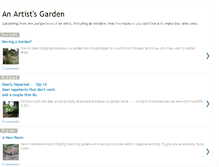 Tablet Screenshot of anartistsgarden.blogspot.com