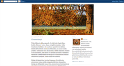 Desktop Screenshot of kissankorkuinen.blogspot.com