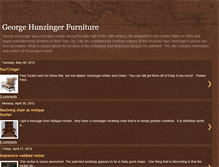 Tablet Screenshot of hunzinger.blogspot.com