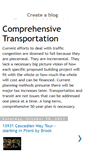 Mobile Screenshot of comprehensive-transportation.blogspot.com