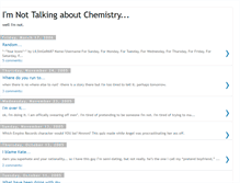 Tablet Screenshot of imnottalkingaboutchemistry.blogspot.com