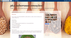 Desktop Screenshot of 365saborosasemocoes.blogspot.com