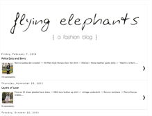 Tablet Screenshot of flyelephantfly.blogspot.com