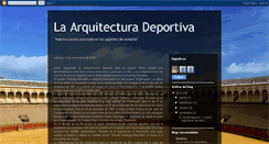 Desktop Screenshot of infraestructuradeportiva.blogspot.com