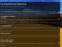 Tablet Screenshot of infraestructuradeportiva.blogspot.com