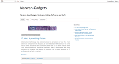 Desktop Screenshot of marwan-gadgets.blogspot.com