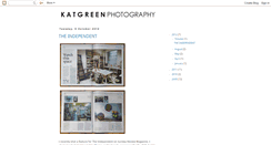 Desktop Screenshot of katgreenphotography.blogspot.com