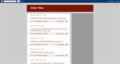 Desktop Screenshot of dollarpaisablog.blogspot.com
