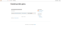 Desktop Screenshot of construcciones-peru.blogspot.com