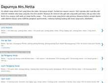 Tablet Screenshot of dapurnya-netta.blogspot.com