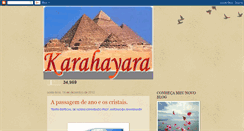 Desktop Screenshot of karahayara.blogspot.com