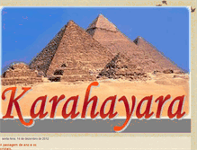 Tablet Screenshot of karahayara.blogspot.com
