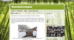 Desktop Screenshot of developmentdialogues.blogspot.com
