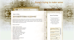 Desktop Screenshot of jhongvalencia.blogspot.com