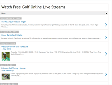 Tablet Screenshot of livegolfstreaming.blogspot.com