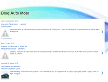Tablet Screenshot of actu-automoto.blogspot.com