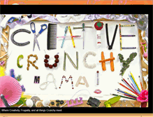 Tablet Screenshot of creativecrunchymama.blogspot.com