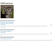 Tablet Screenshot of gspnsports.blogspot.com