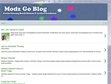 Tablet Screenshot of modz-go.blogspot.com
