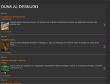Tablet Screenshot of dunaaldesnudo.blogspot.com
