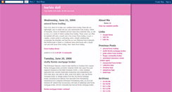 Desktop Screenshot of barbie-doll-info.blogspot.com