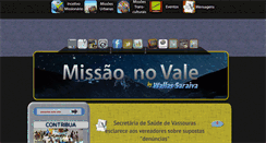 Desktop Screenshot of missaonovale.blogspot.com