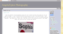 Desktop Screenshot of angelauptonphotography.blogspot.com