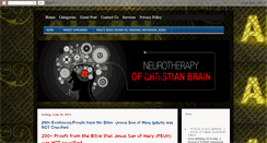 Desktop Screenshot of neurotherapy-of-christian-brain.blogspot.com