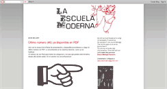 Desktop Screenshot of laescuelamoderna.blogspot.com