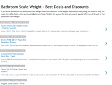 Tablet Screenshot of bathroom-scale-weight.blogspot.com