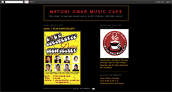 Desktop Screenshot of mayuniomarmusiccafe.blogspot.com