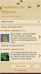Mobile Screenshot of cuadernodefulgores.blogspot.com
