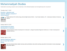 Tablet Screenshot of muhammadiyahstudies.blogspot.com