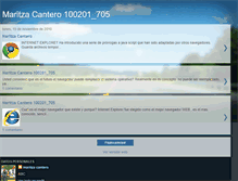 Tablet Screenshot of maritza-cantero.blogspot.com