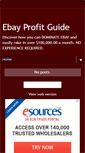 Mobile Screenshot of dianasebayprofitguide.blogspot.com