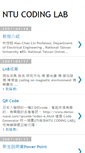 Mobile Screenshot of ntu-coding-lab.blogspot.com