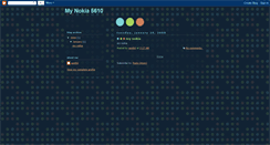 Desktop Screenshot of mynokia5610.blogspot.com
