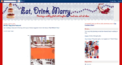 Desktop Screenshot of eatdrinkmarry.blogspot.com