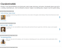 Tablet Screenshot of clandestine666.blogspot.com
