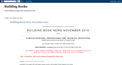Desktop Screenshot of buildingbookshopnews.blogspot.com