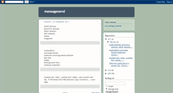 Desktop Screenshot of messagesend.blogspot.com