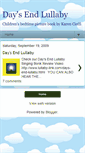 Mobile Screenshot of daysendlullaby.blogspot.com