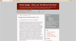 Desktop Screenshot of africandesigns.blogspot.com