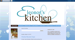 Desktop Screenshot of eleonorskitchen.blogspot.com