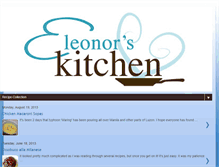 Tablet Screenshot of eleonorskitchen.blogspot.com