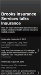 Mobile Screenshot of brooksinsuranceservices.blogspot.com