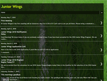 Tablet Screenshot of juniorwings.blogspot.com