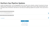 Tablet Screenshot of gaspipeline.blogspot.com