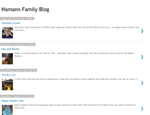 Tablet Screenshot of hamannfamilyblog.blogspot.com